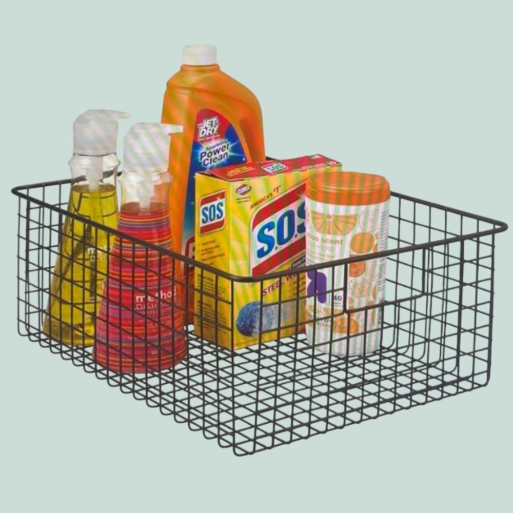 MDesign Metal Wire Food Storage Basket